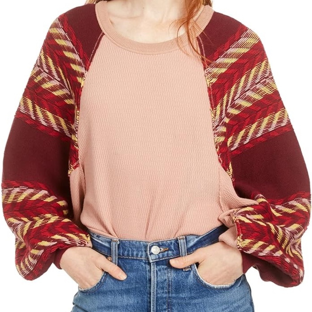 Free People Rainbow Dreams Sweater